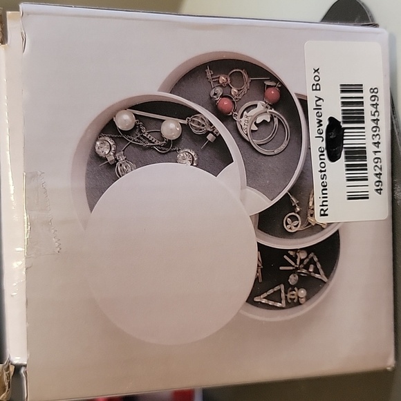 NWT Crystal Bling Tiered Jewelry Organizer - Picture 3 of 8